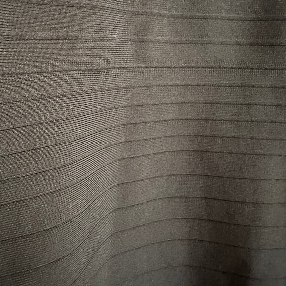 DRESS the POPULATION | Black Bodycon Bandage Cocktail Dress  | Size Extra Small - Picture 3 of 8